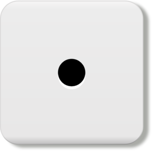 image of die face on 1