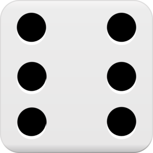 image of die face on 6